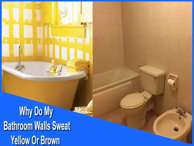 Why Do My Bathroom Walls Sweat Yellow Or Brown