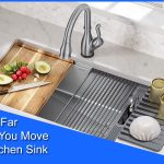 How Far Can You Move A Kitchen Sink