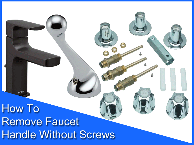 How To Remove Faucet Handle Without Screws