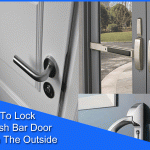 How To Lock A Push Bar Door From The Outside