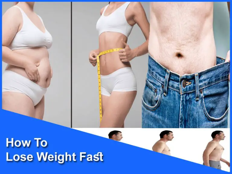 How To Lose Weight Fast (7 Easy Steps)