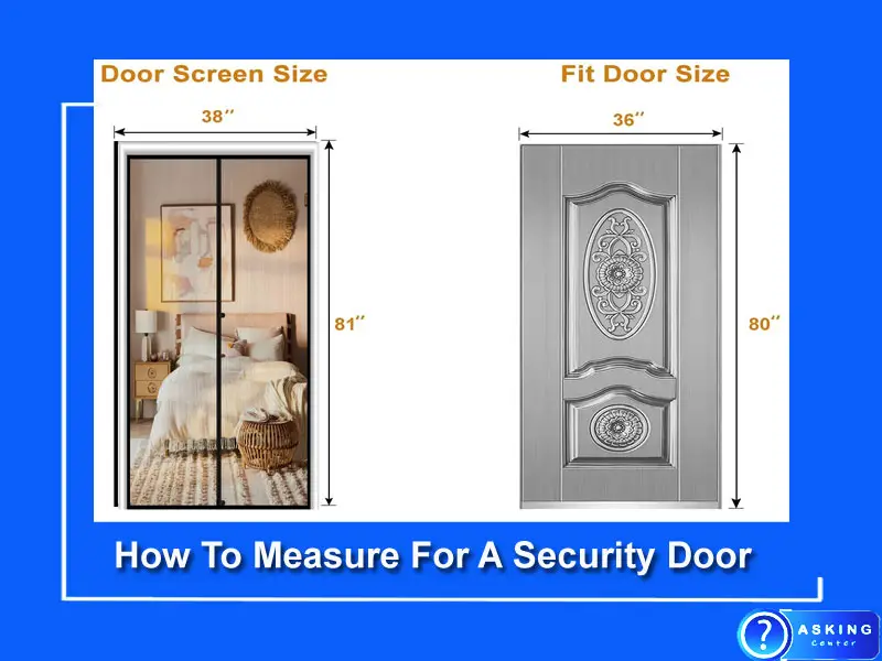 How To Measure For A Security Door