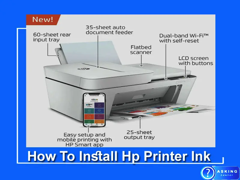 How To Install Hp Printer Ink