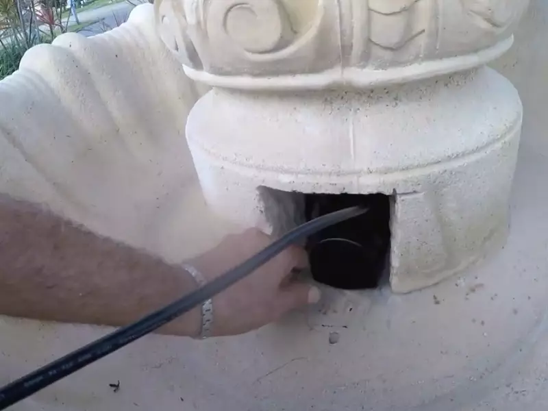 How to Install a Water Fountain Pump