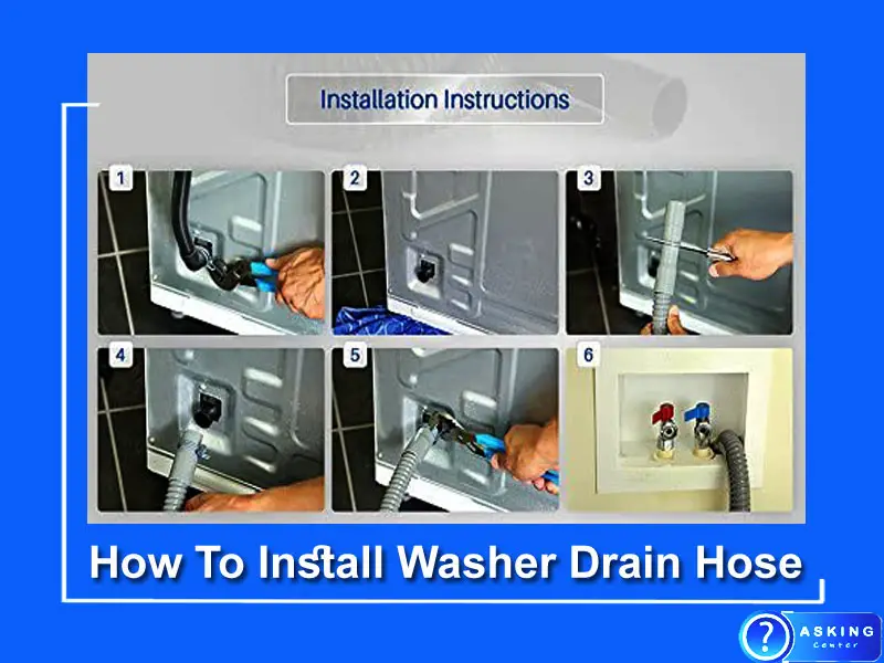 How To Install Washer Drain Hose