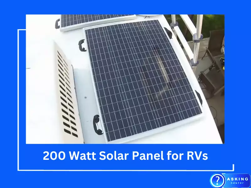 200 Watt Solar Panel for RVs