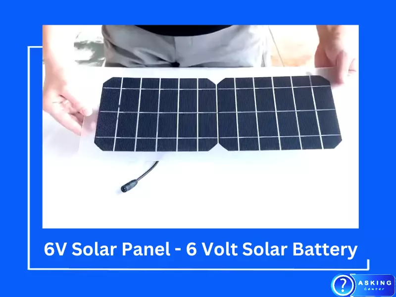 6V Solar Panel – 6 Volt Solar Battery