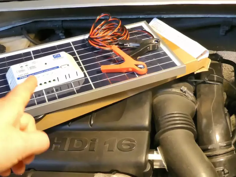 Car Battery for Solar Panel