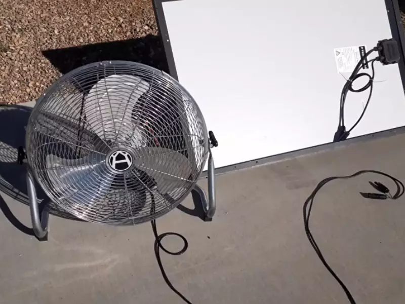 How To Use A Solar Panel To Power A Fan