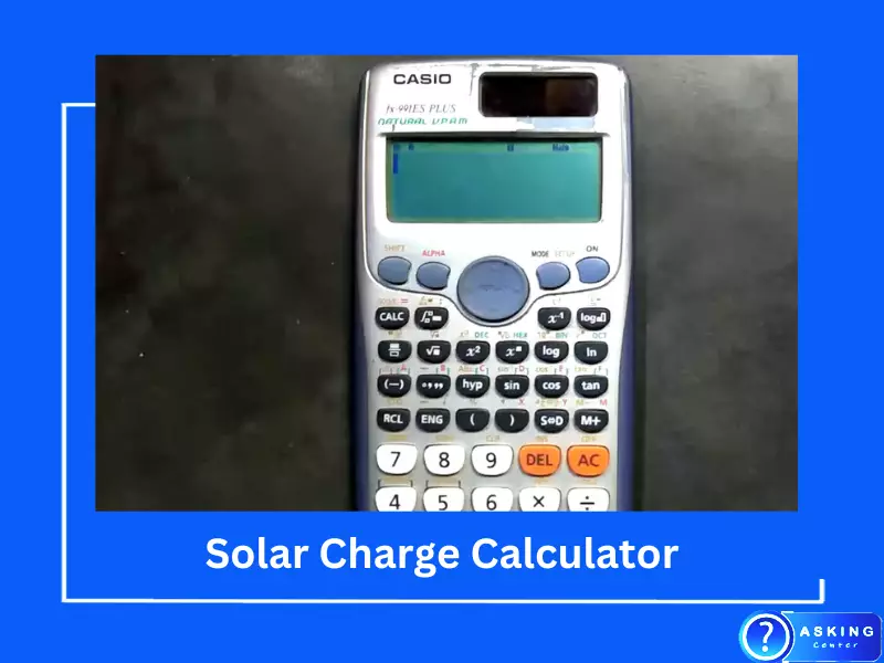 Solar Charge Calculator