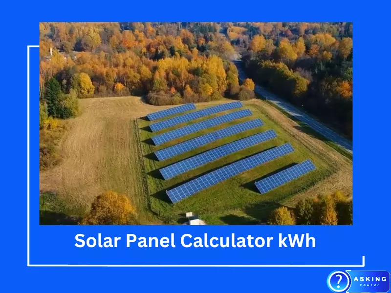 Solar Panel Calculator kWh