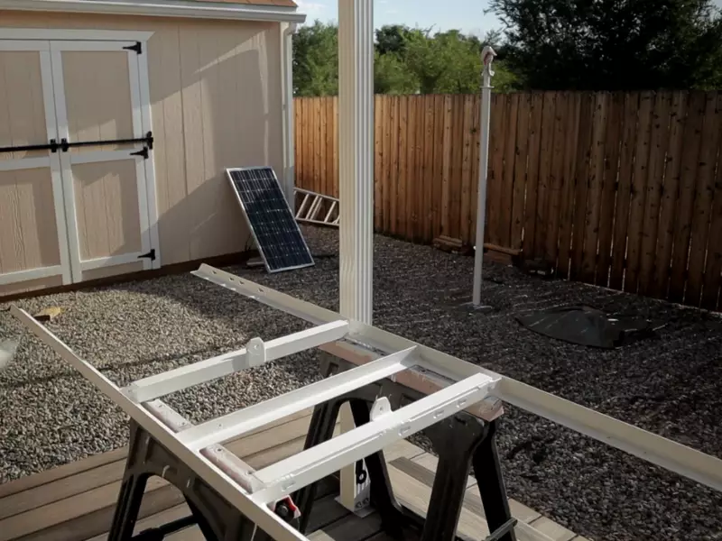 Solar Panel Pole Mount DIY