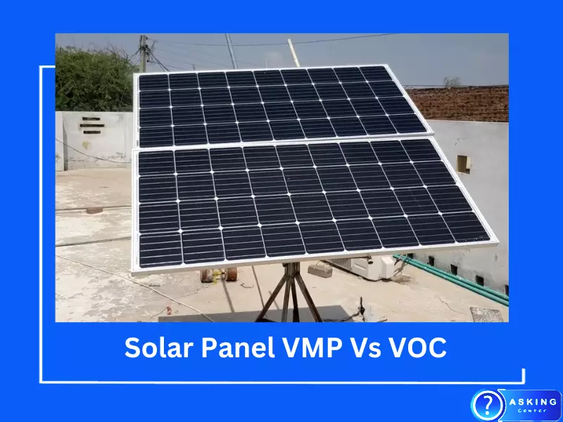 Solar Panel VMP Vs VOC