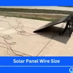 Solar Panel Wire Size