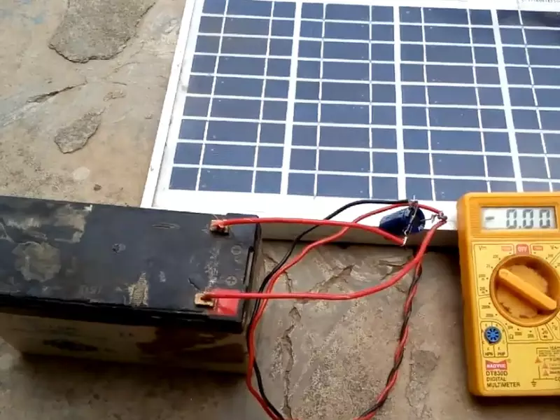 Solar Panel to Charge 12v Battery