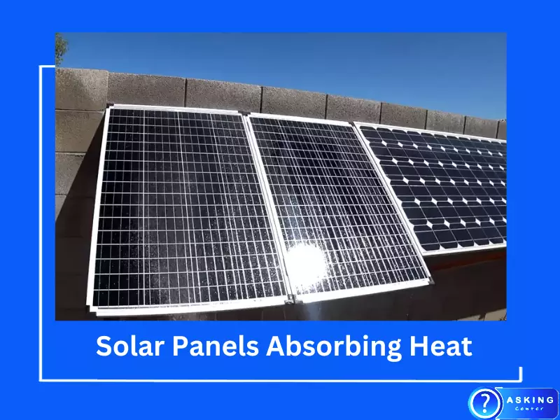 Solar Panels Absorbing Heat