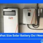 What Size Solar Battery Do I Need